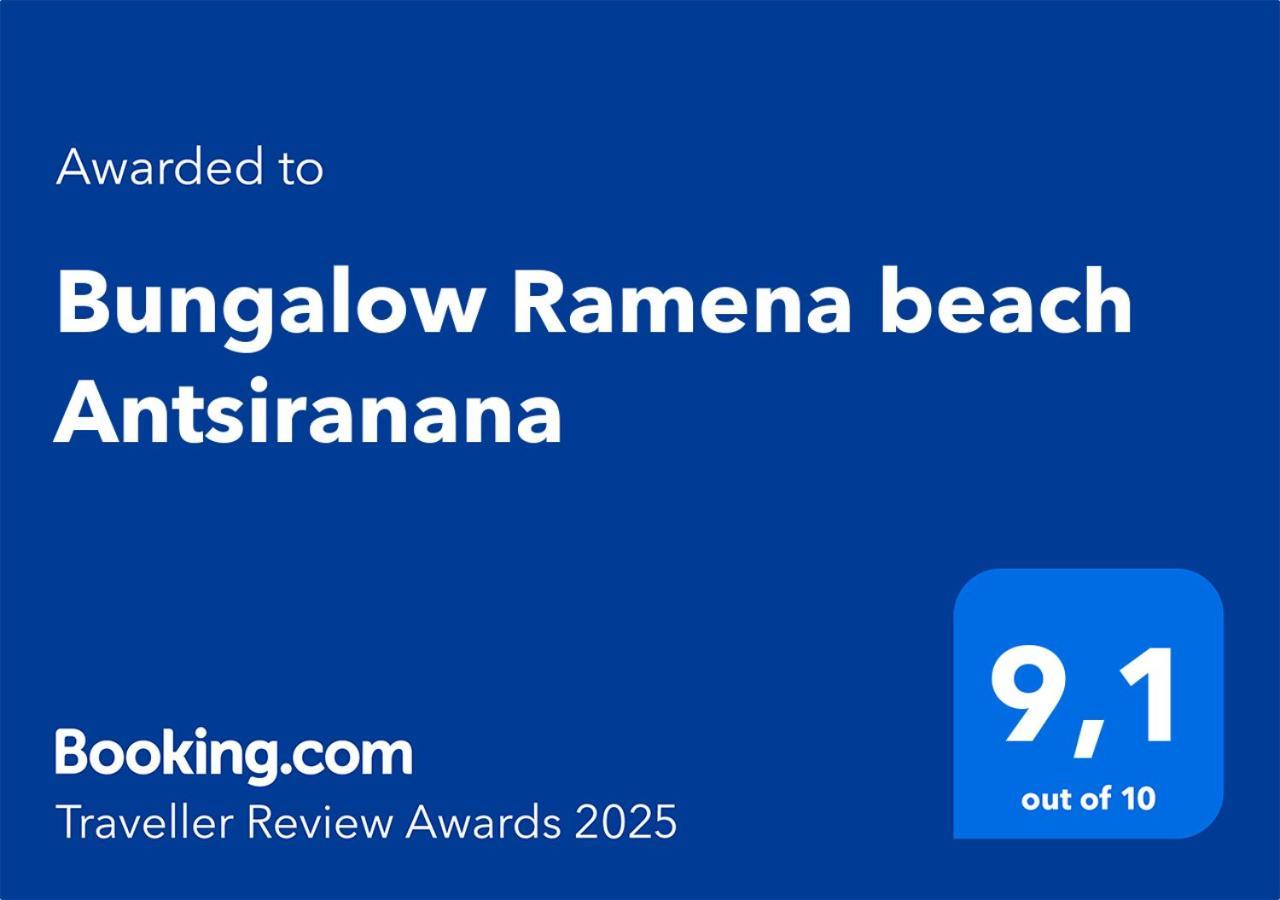 Bungalow Ramena Beach Antsiranana Andjamen Exterior foto